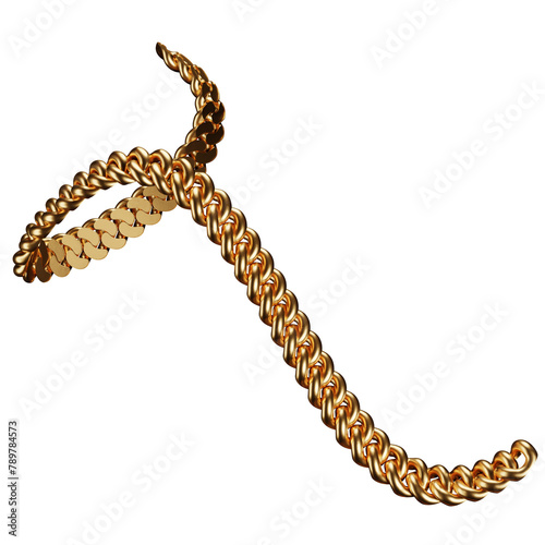 Cuban chains. Chain textures.