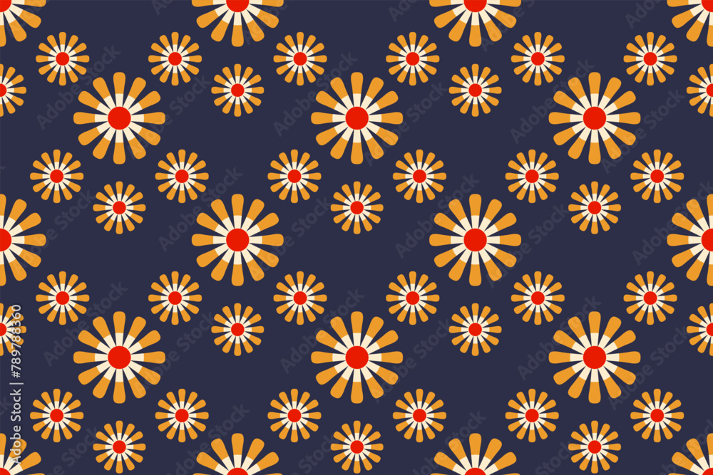 Fabric Prints' Beauty. Seamless Patterns with Mosaic Ornaments Fabric Prints' Beauty. Seamless Patterns with Mosaic Ornaments