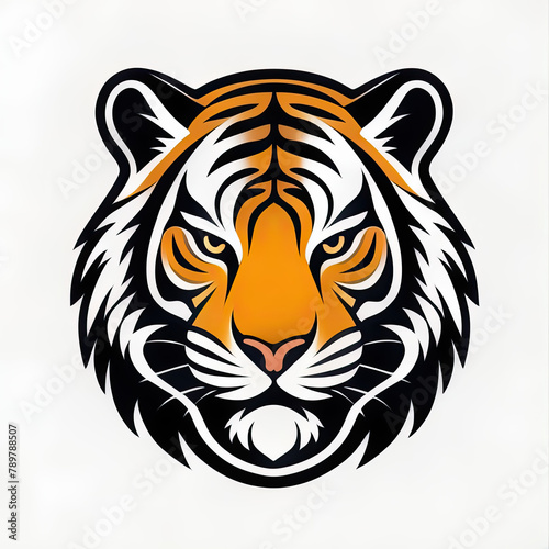 white tiger head  tiger head vector  white tiger face  tiger head silhouette