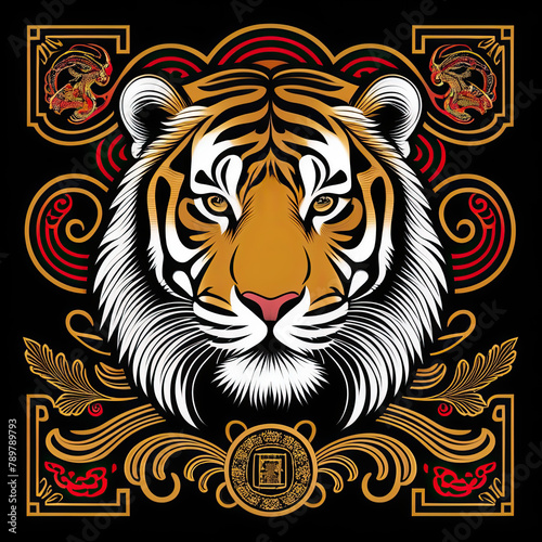 white tiger head, tiger head vector, white tiger face, tiger head silhouette