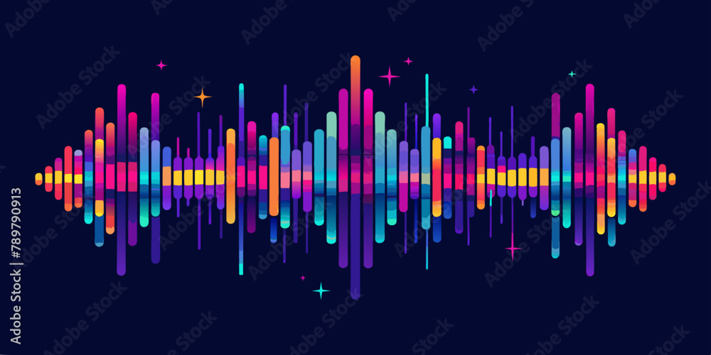 Spectrum Waves: Vector Sound Frequency Visualizations