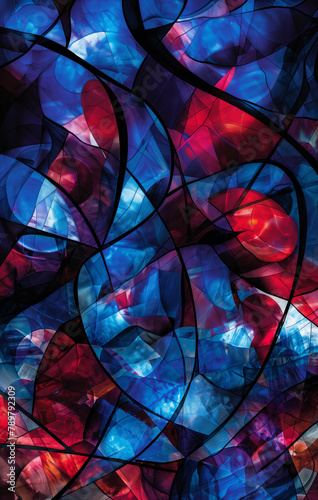 Stained glass  abstract background