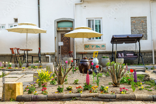 한국 서울 북촌한옥마을 전통건축 기와집 풍경