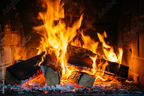 An HD photograph capturing the mesmerizing beauty and power of a roaring fire icon, with intense flames reaching skyward and illuminating the clean background.