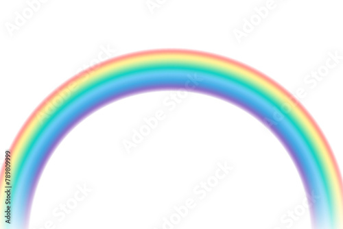 PNG Rainbow overlay effect, transparent background