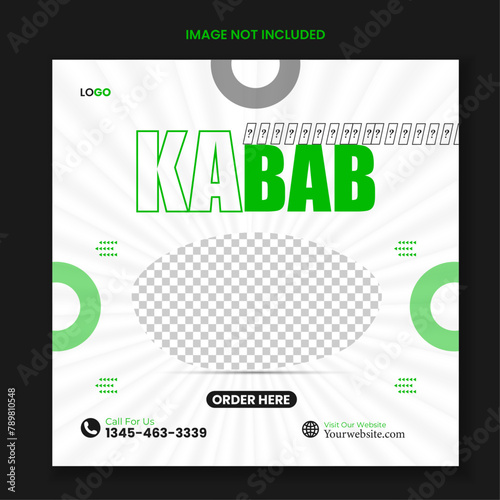 Food Social Media Posts, food templates for social media, food social media designs 