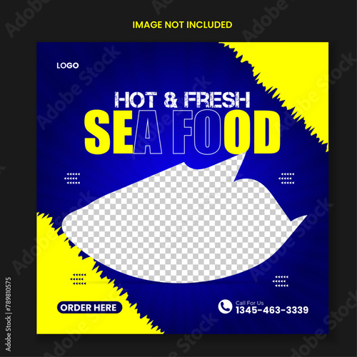 Food Social Media Posts, food templates for social media, food social media designs 