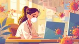 Since the outbreak of the COVID 19 virus many people have shifted to working from home experiencing its effects firsthand