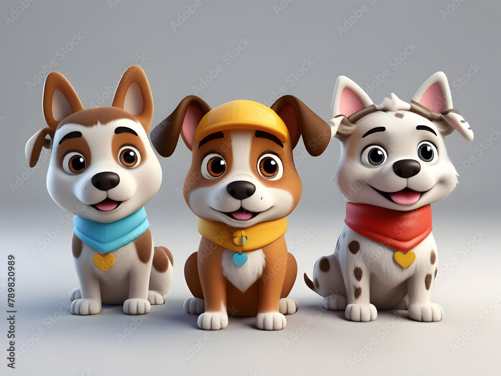 3d dog with a bone , dog and cat , 3d dog with a toy , dog with books and pencil 3d dog with a bone , dog and cat , 3d dog with a toy , dog with books and pencil