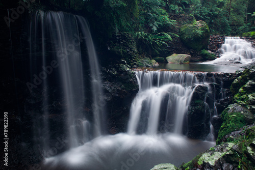 Beautiful Waterfall Long Exposure © Abdul