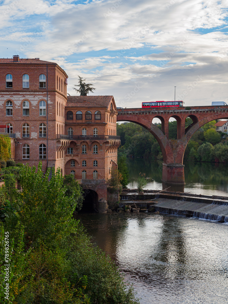 Obraz premium The ancient city of Albi in the south of France