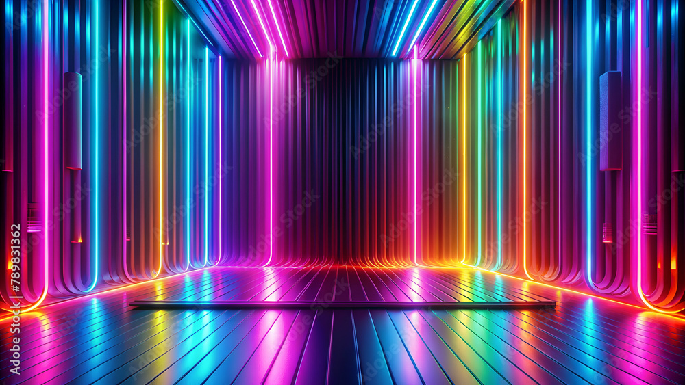 Fototapeta premium Neon Background