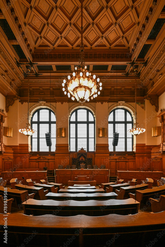 Obraz premium Town Hall - Hamburg, Germany