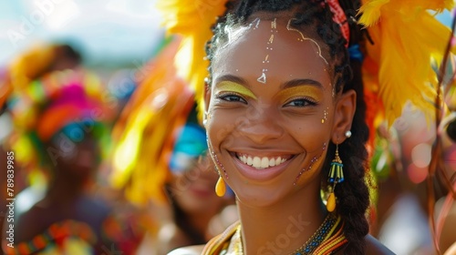 Barbados Crop Over Festival, traditional harvest festival with music and dance photo