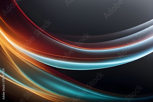 glowing wave abstract background design, backgrounds 