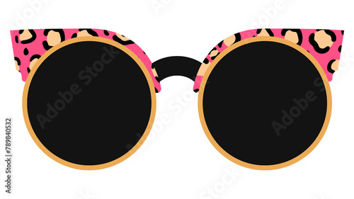 Sunglasses props design element transparent png