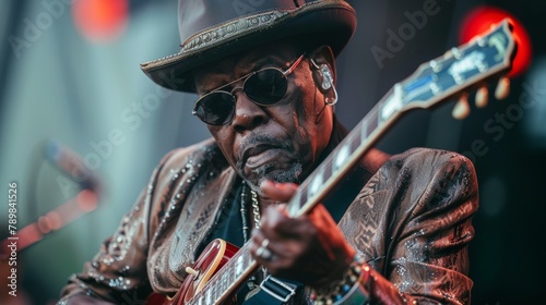 Chicago Blues and BBQ Festival, combining classic blues music and barbecue cuisine