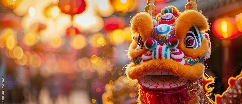 Dragon Dance Vibrant Costume