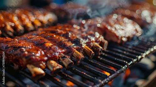 Jazz and Rib Fest in Columbus, Ohio, combining live jazz music and barbecue competitions