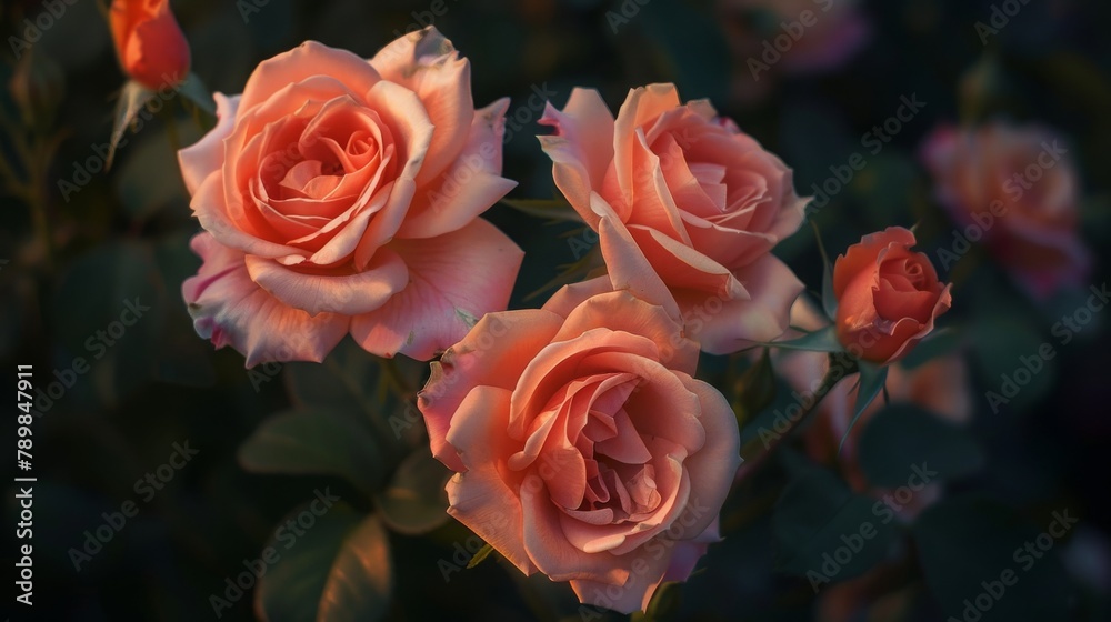 itsy bitsy peach roses, romantic, gift, love, valentine, 16:9 itsy bitsy peach roses, romantic, gift, love, valentine, 16:9