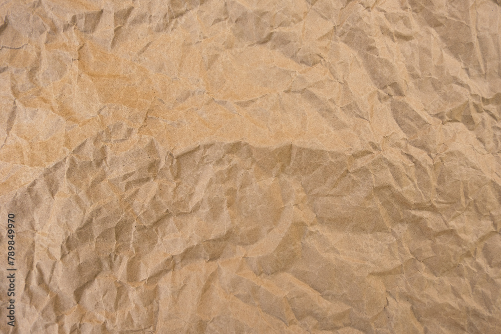 Old texture brown yellow style vintage cardboard sheet of empty paper background.