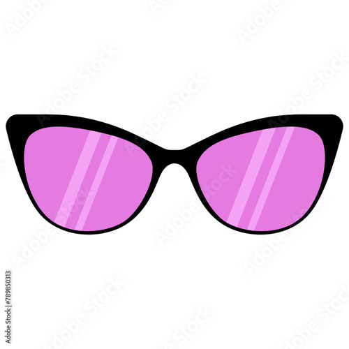 Flat Glasses Vector