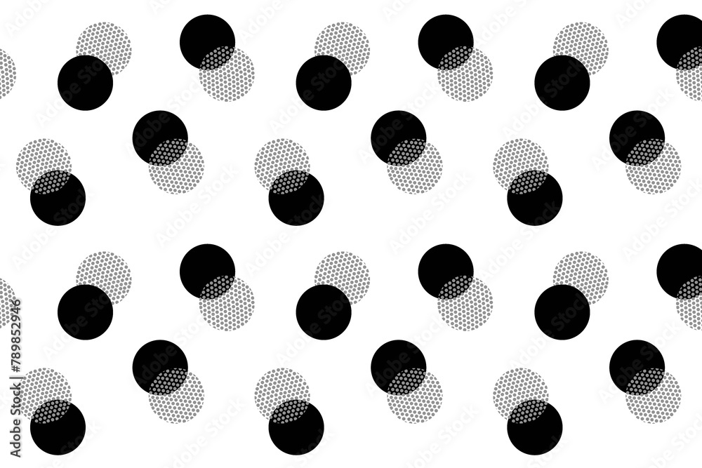 Abstract background png transparent, polka dot pattern in black Abstract background png transparent, polka dot pattern in black