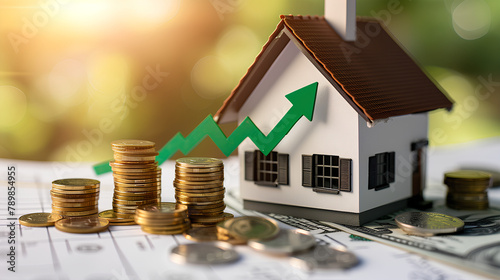 The growth of investments in real estate, the rise in housing prices.