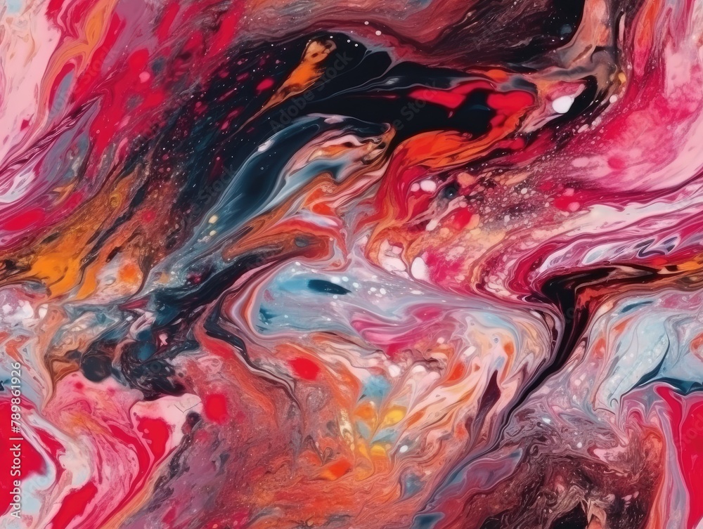 Abstract Hand Drawing Digital Painting Multi Color Marble Textured Liquid Fluid Wavy Fluid Seamless Pattern Tie Dye Batik Background Abstract Hand Drawing Digital Painting Multi Color Marble Textured Liquid Fluid Wavy Fluid Seamless Pattern Tie Dye Batik Background