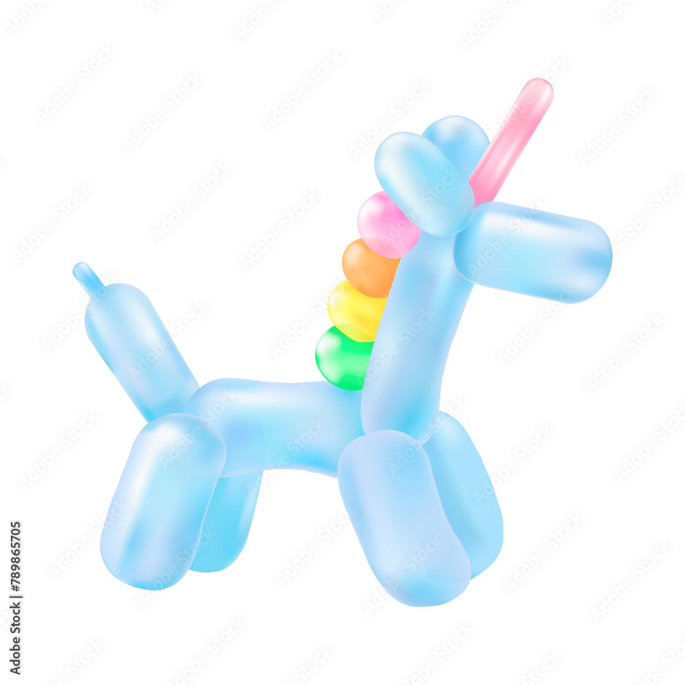 Unicorn balloon png sticker, transparent background Unicorn balloon png sticker, transparent background