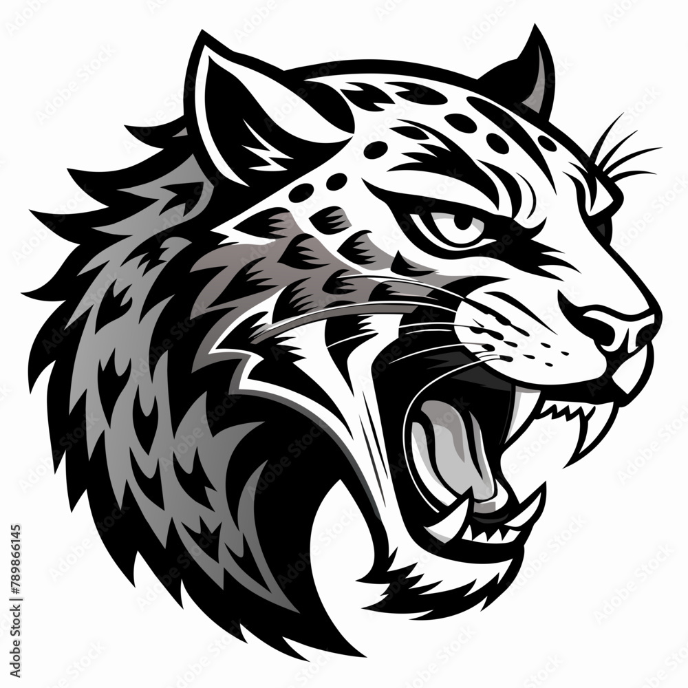 Tiger head vector Vector Illustration 