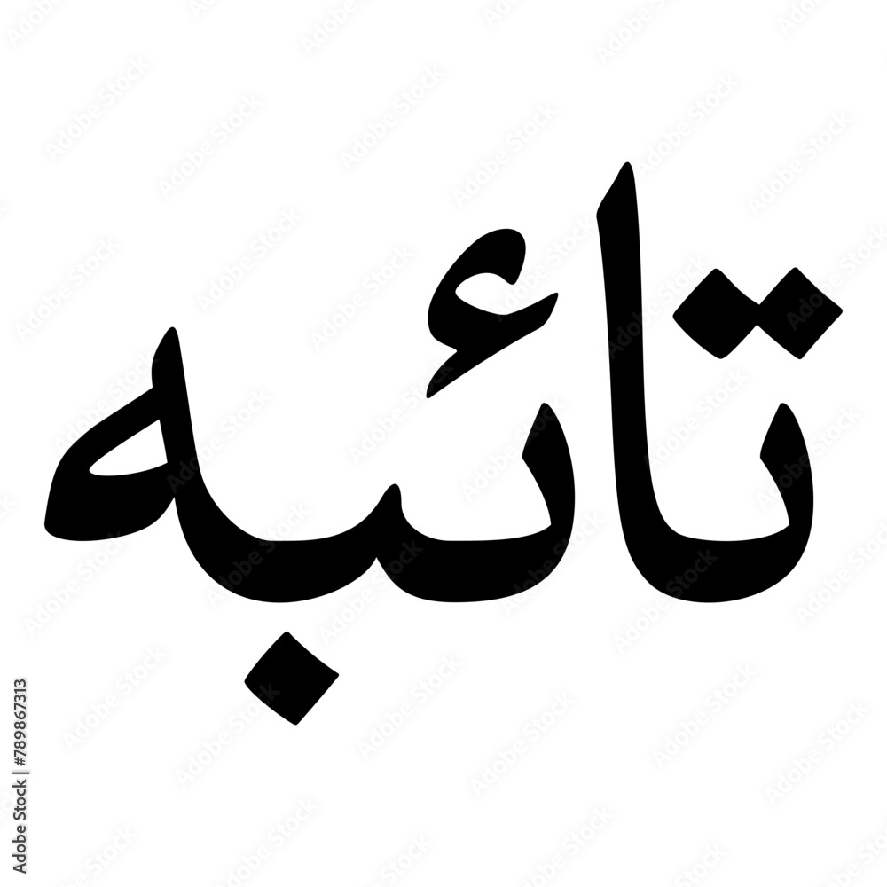 Taiba Muslim Girls Name Naskh Font Arabic Calligraphy Taiba Muslim Girls Name Naskh Font Arabic Calligraphy