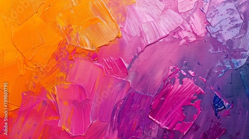 Abstract oil paint background. Oil paints on canvas. Multicolored background. Abstract background. International Colour Day