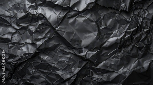 Dark Black Paper Background