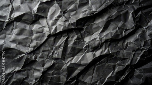 Silky Smooth Black Paper Texture