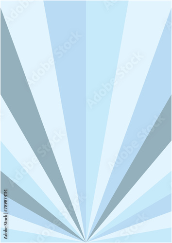 放射状のカラフルな光をイメージした背景イメージ