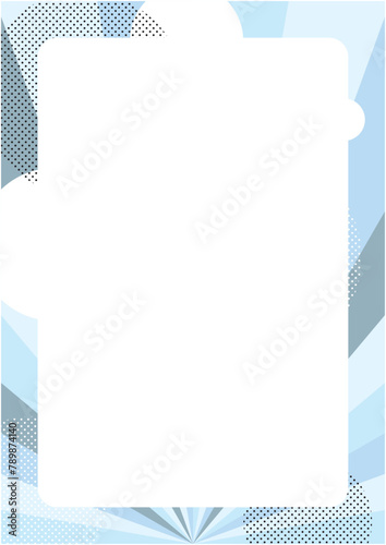 放射状のカラフルな光をイメージした背景イメージ