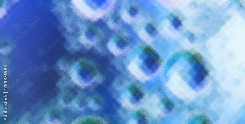 Contemporary Blue Fluidity: Abstract Glass Effect Design Contemporary Blue Fluidity: Abstract Glass Effect Design