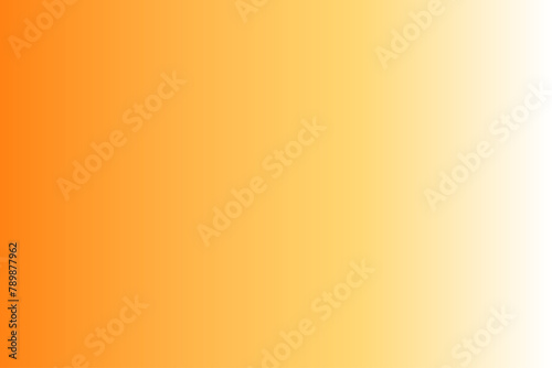 Orange linear gradient, transparent background