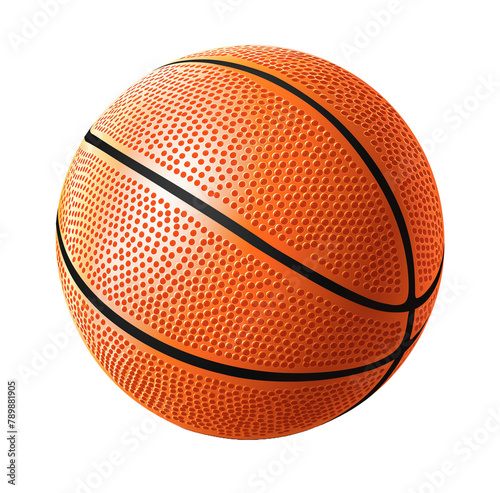 basketball ball isolated on white