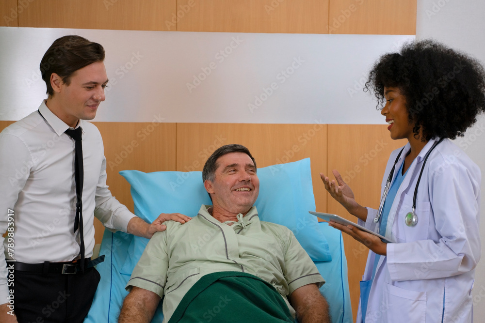 Doctor is working at hospital. Doctor is working at hospital.