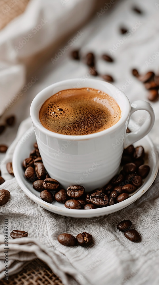 Tasty cup of coffee
