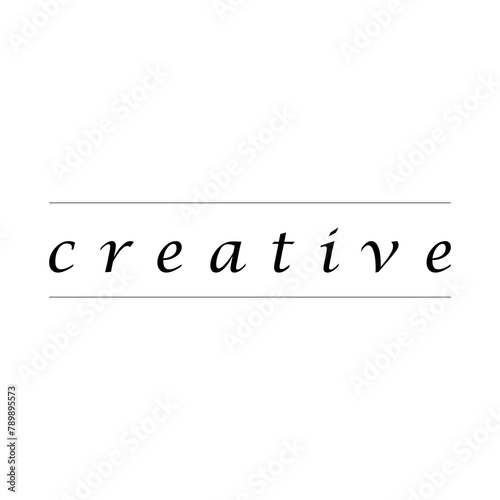 creative letter business company logo design