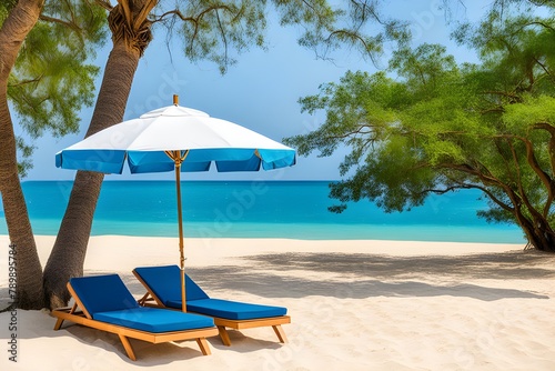 parasol on the beach