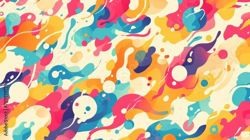 Explore this captivating abstract color pattern designed for a dynamic background texture photo