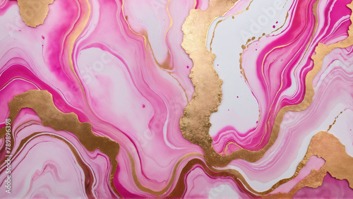 Alcohol art Pink gold marble background , abstract alcohol ink, Backdrop design