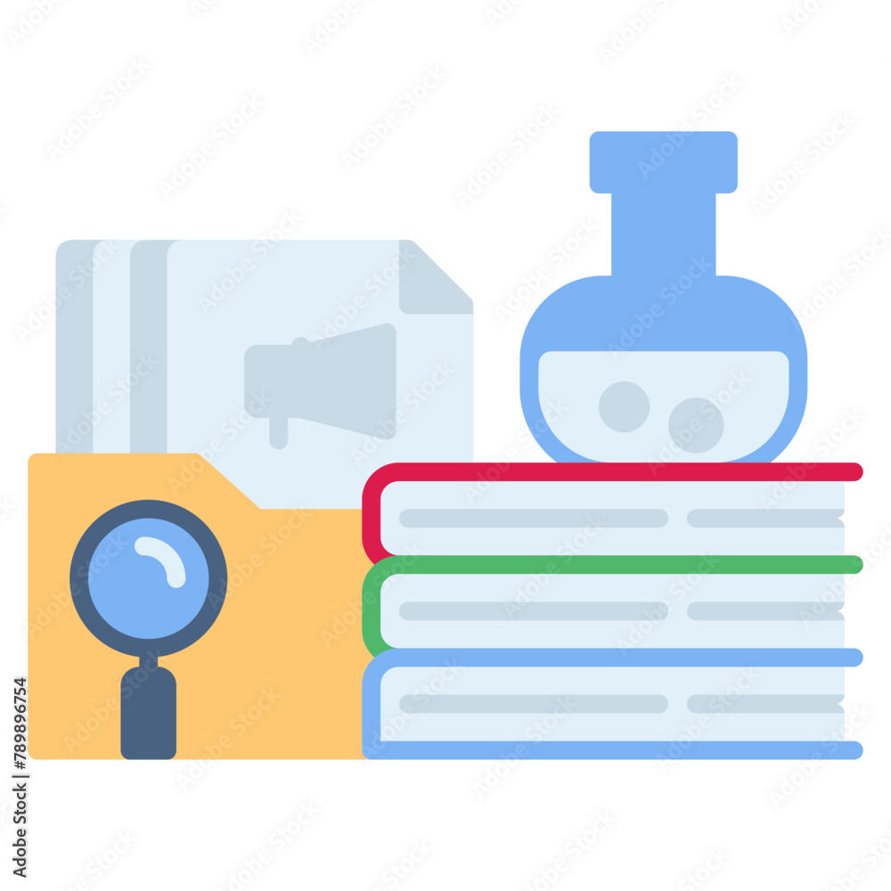 marketing research vector icon flat style. Perfect for website, application, commerce, presentation, logo and more. vector icon design color style marketing research vector icon flat style. Perfect for website, application, commerce, presentation, logo and more. vector icon design color style
