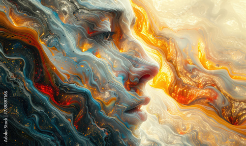 A digital canvas that allows painters to create with strokes that glow, shimmer, and move