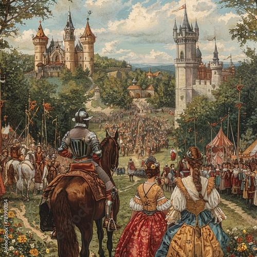 enchanting realm of Renaissance fairs and jousting tournament