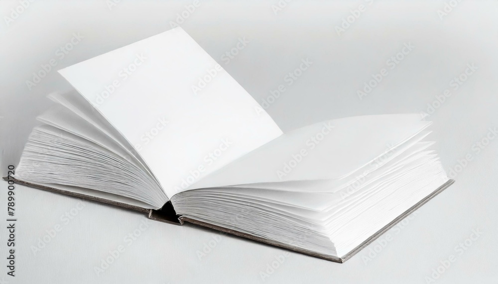 Square Catalogue Display Mockup on White Paper Background Square Catalogue Display Mockup on White Paper Background